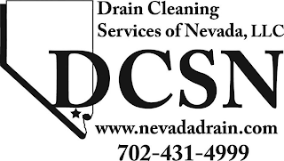 DRAIN CLEANING SERVICES OF NEVADA, LLC DCSN WWW.NEVADADRAIN.COM 702-431-4999