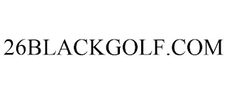 26BLACKGOLF.COM