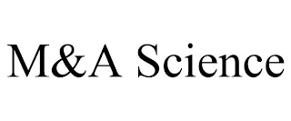 M&A SCIENCE