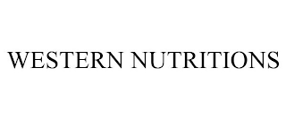 WESTERN NUTRITIONS