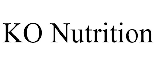 KO NUTRITION