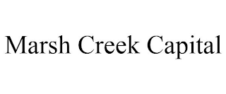 MARSH CREEK CAPITAL