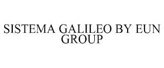 SISTEMA GALILEO BY EUN GROUP