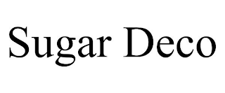 SUGAR DECO