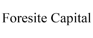 FORESITE CAPITAL