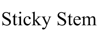 STICKY STEM