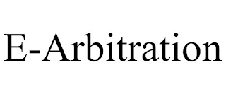 E-ARBITRATION