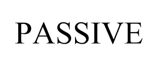 PASSIVE