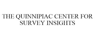 THE QUINNIPIAC CENTER FOR SURVEY INSIGHTS