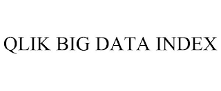 QLIK BIG DATA INDEX