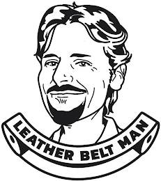 LEATHER BELT MAN