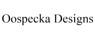 OOSPECKA DESIGNS