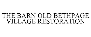 THE BARN OLD BETHPAGE VILLAGE RESTORATION