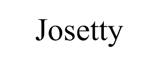 JOSETTY