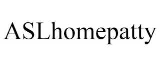 ASLHOMEPATTY