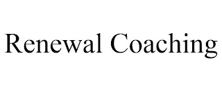 RENEWAL COACHING