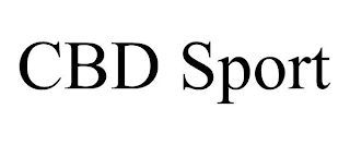 CBD SPORT