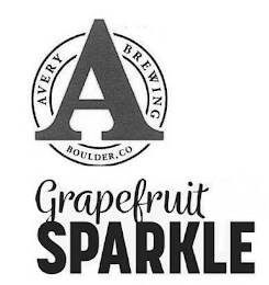 A AVERY BREWING BOULDER, CO GRAPEFRUIT SPARKLE