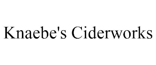 KNAEBE'S CIDERWORKS