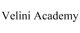 VELINI ACADEMY