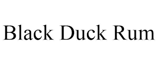 BLACK DUCK RUM