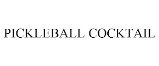 PICKLEBALL COCKTAIL