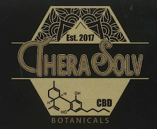 EST. 2017 THERASOLV CBD BOTANICALS H H OH HO