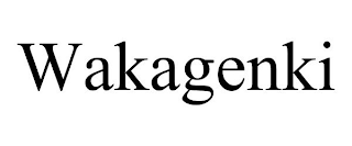 WAKAGENKI
