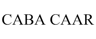 CABA CAAR