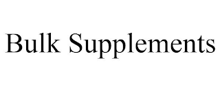 BULK SUPPLEMENTS