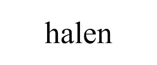 HALEN