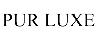 PUR LUXE