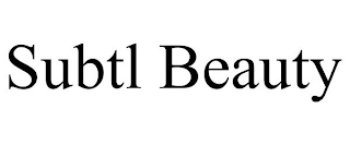 SUBTL BEAUTY