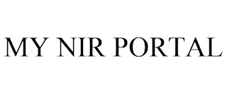 MY NIR PORTAL