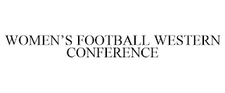 WOMEN'S FOOTBALL WESTERN CONFERENCE