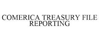 COMERICA TREASURY FILE REPORTING