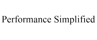 PERFORMANCE SIMPLIFIED