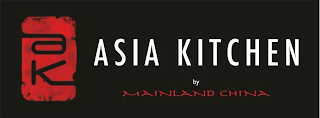 AK ASIA KITCHEN BY MAINLAND CHINA