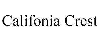 CALIFONIA CREST