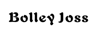 BOLLEY JOSS