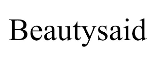 BEAUTYSAID