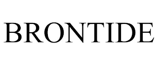 BRONTIDE