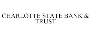 CHARLOTTE STATE BANK & TRUST