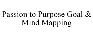 PASSION TO PURPOSE GOAL & MIND MAPPING