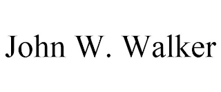 JOHN W. WALKER