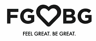 FGBG FEEL GREAT. BE GREAT.