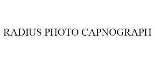 RADIUS PHOTO CAPNOGRAPH