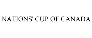 NATIONS' CUP OF CANADA