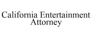 CALIFORNIA ENTERTAINMENT ATTORNEY