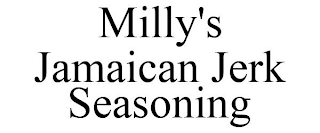 MILLY'S JAMAICAN JERK SEASONING